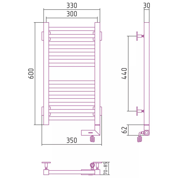 Схема (детальная фотография), современные, hi-tech