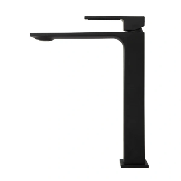Смеситель для раковины BelBagno Luce без донного клапана черный матовый LUC-LMC-NERO-W0 (детальная фотография), черные