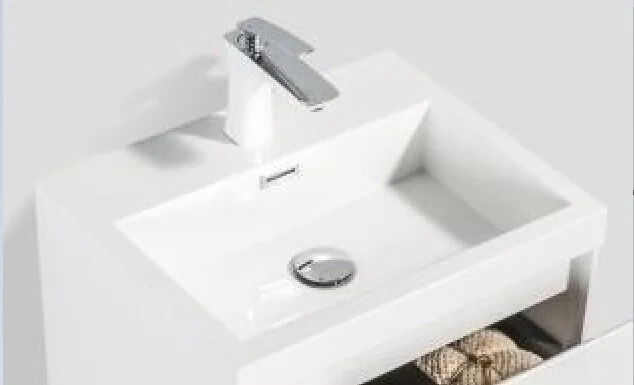 Раковина мебельная BelBagno 50 см из искуственного мрамора BB-500-PM-LVB (детальная фотография)