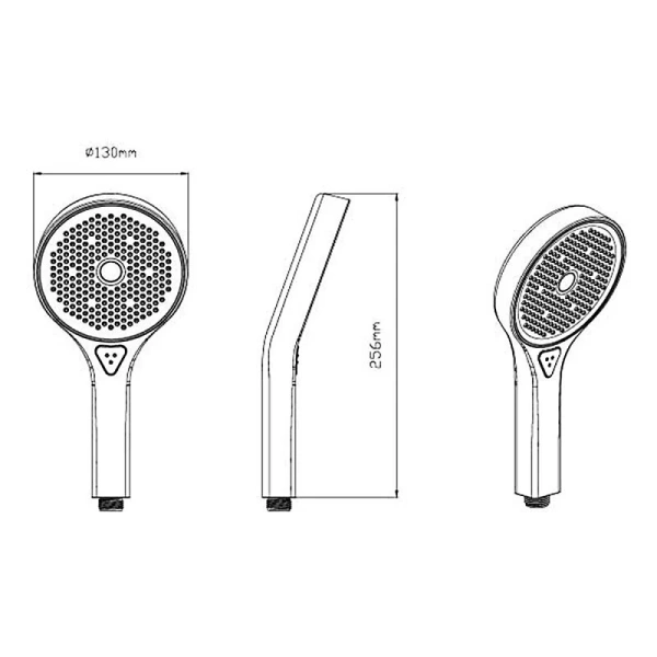 Душевой комплект Vincea хром VSHN-42HCH (детальная фотография), душевые комплекты, наборы