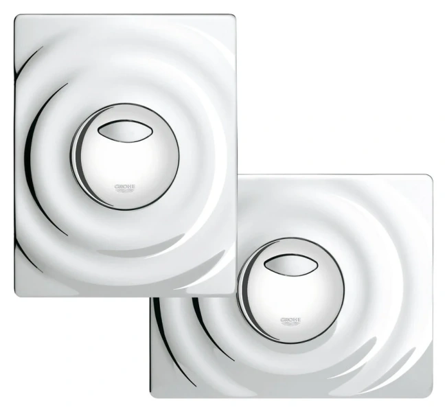 Смывная клавиша Grohe Surf 38861 (детальная фотография), хром, другие