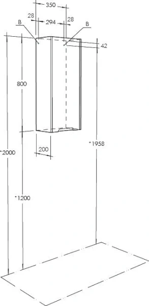Шкаф подвесной Акватон Оливия 35 см бежевый/дуб веллингтон, правый 1A254703OLVGR (детальная фотография), 35 см