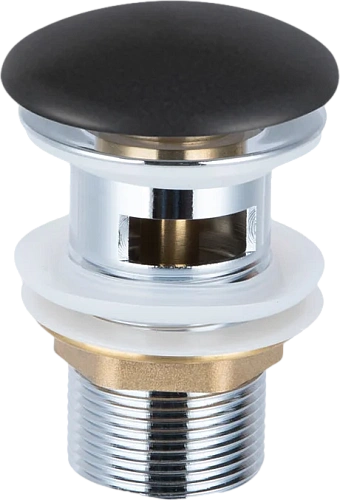 Донный клапан Vincea черный матовый - фото 2