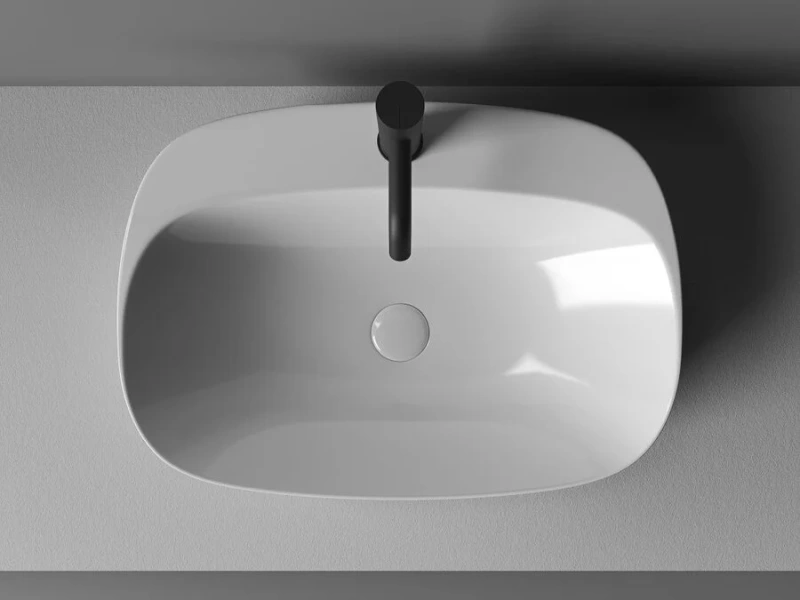 Раковина Ceramica Nova Element 59.5 см овальная CN5012 (детальная фотография), из санфарфора