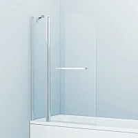 Шторка для ванны IDDIS Ray 100х140 см глянцевый алюминиевый профиль