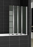 Шторка для ванны Cezares Pratico V4 100х140 см правая, рифленое стекло