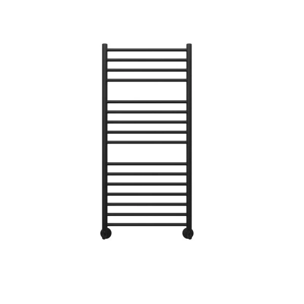 Полотенцесушитель водяной Акватек Либерти 50x110 см черный муар AQ RR1610BL (детальная фотография)