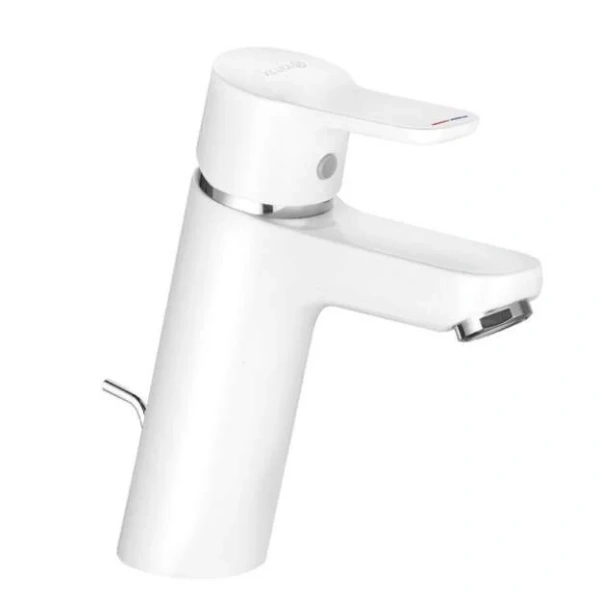Смеситель для раковины Kludi Pure&Easy белый 372909165 (детальная фотография)