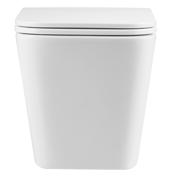 Унитаз подвесной Lemark Florex белый 9614001 (детальная фотография), современные, hi-tech, прямоугольные