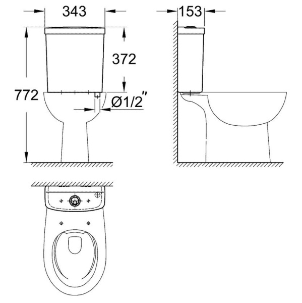 Схема (детальная фотография), с бачком