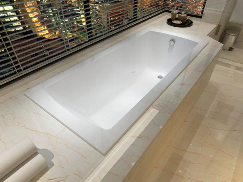 Ванна акриловая Alex Baitler GARDA 150*70, цвет белый (детальная фотография), без гидромассажа, недорогие