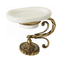 Мыльница Migliore Edera бронза