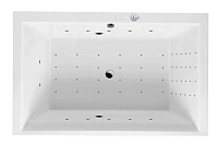 Ванна гидромассажная Excellent Crown Lux 190 x 120 см, NANO, хром, каркас в комплекте