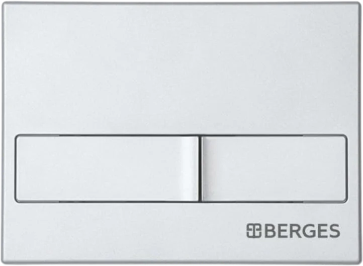 Унитаз с инсталляцией BERGES клавиша хром матовый 042453 (детальная фотография) index_2