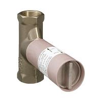 Скрытая часть запорного вентиля Hansgrohe шпиндельная