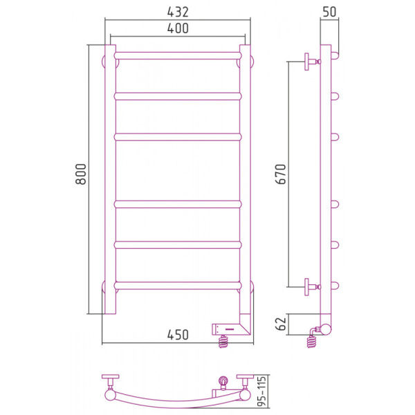 Схема (детальная фотография), черный