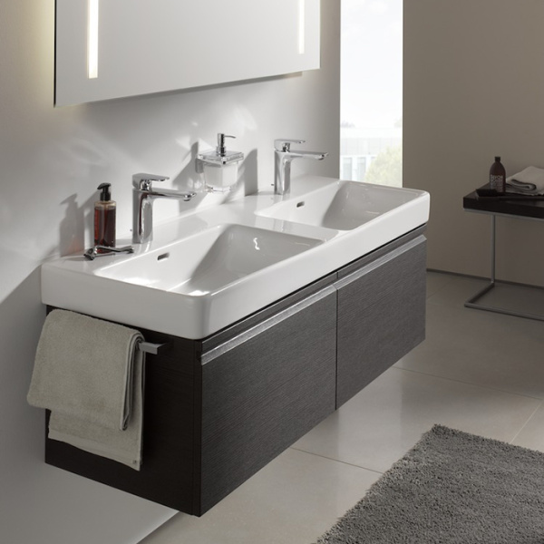 Раковина двойная Laufen Pro S 8.1496.8 (детальная фотография), керамические