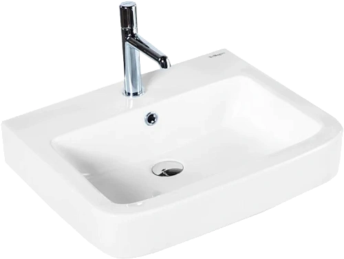 Раковина BelBagno Albano 55 см белая - фото 1