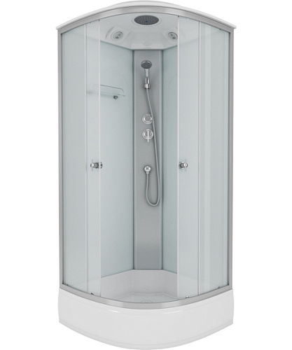 Душевая кабина Niagara Eco 90х90 см стекло матовое - фото 1