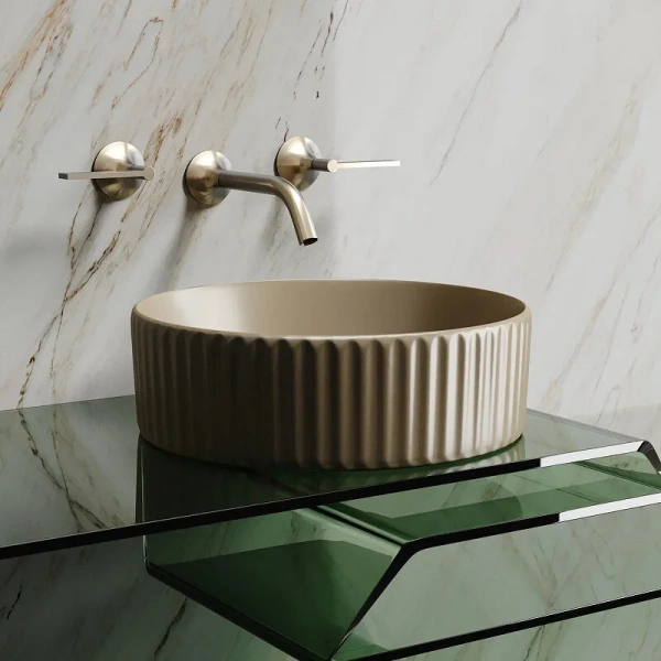 Раковина Ceramica Nova Element 36 см капучино матовая CN6057MC (детальная фотография), другие