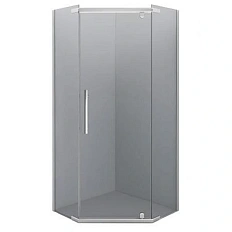 Душевой уголок Erlit Comfort 98х98 см стекло тонированное