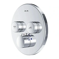 Смеситель для душа AM.PM Inspire V2.0 для 2 потребителей, с термостатом F50A85700