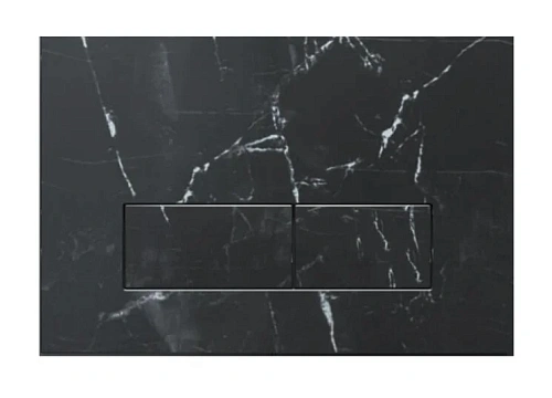 Клавиша смыва IDDIS On-X черный мрамор - фото 2