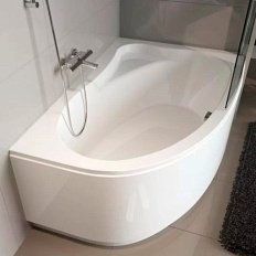Ванна акриловая Riho Aryl 140х90 см без гидромассажа, левая