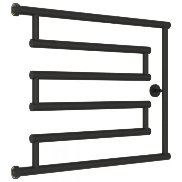 Полотенцесушитель водяной Сунержа High-Tech+ 65х50 см темный титан муар 15-4052-5065 (детальная фотография)