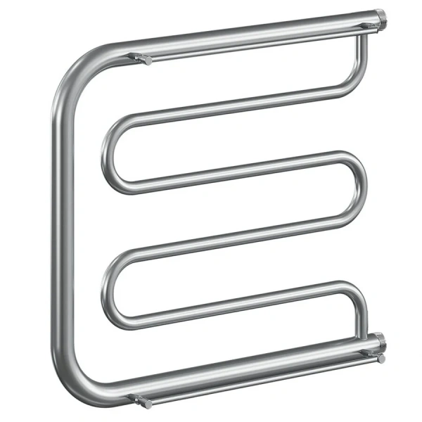 Полотенцесушитель водяной Ника Econ ПМ 60/60 см с полочкой (детальная фотография)