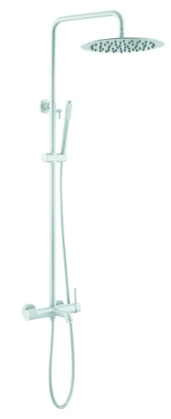 Душевая стойка Boheme Uno matt white 468-MW (детальная фотография)