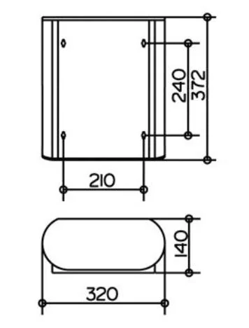 Дозатор бумажных полотенец Keuco Plan 14985 (детальная фотография), современные, hi-tech
