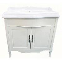 Тумба с раковиной напольная Comforty Версаль 90 см слоновая кость
