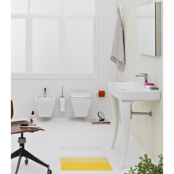 Раковина консоль ArtCeram Jazz JZL001 (детальная фотография), моноблок