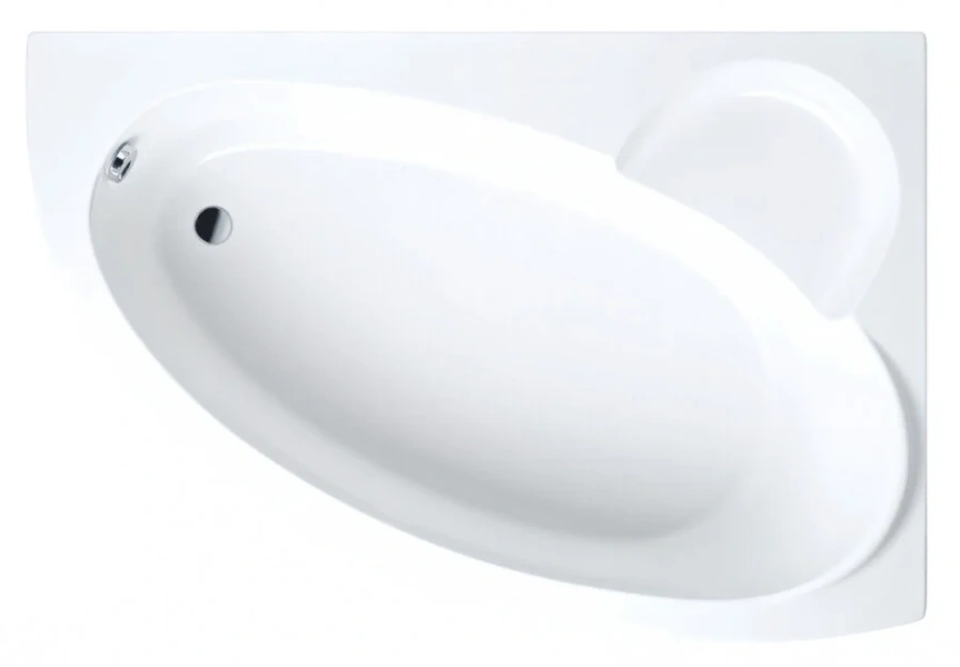 Ванна акриловая Artemis Antiphos 170 x 110 см, белый, левая/правая 10320702501028 (детальная фотография), асимметричные