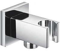 Штуцер с держателем Cezares хром