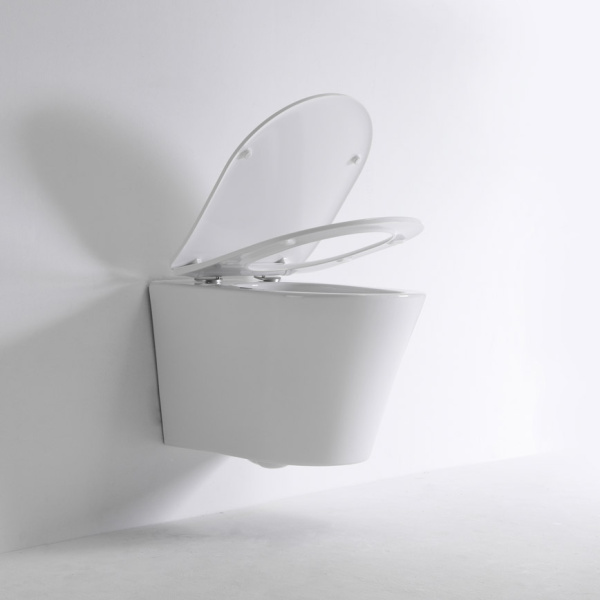 Унитаз с инсталляцией Tece TECEspring панель смыва белая K955203WCK (детальная фотография), с инсталляцией