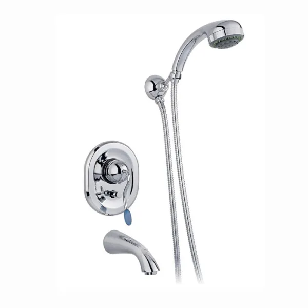 Смеситель для ванны встраиваемый, полированная латунь, Nicolazzi Signal 3400OL20 (детальная фотография)