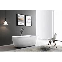 Акриловая ванна Abber 170х75 см овальная