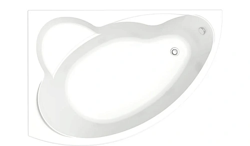 Ванна акриловая BAS Лагуна 170х110 см правая - фото 1