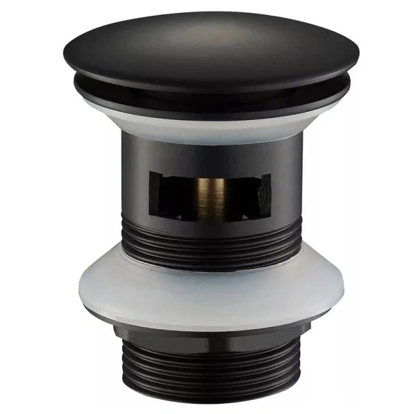 Донный клапан Timo черный матовый 8011/03 (детальная фотография)