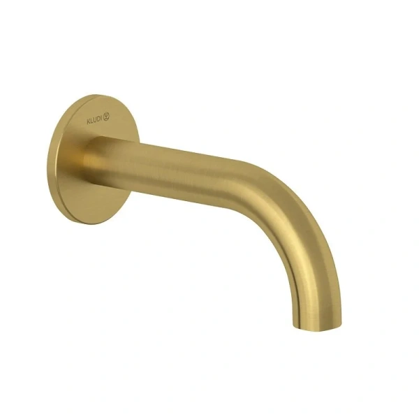 Излив для ванны Kludi Bozz золото брашированное 38505N0 (детальная фотография)