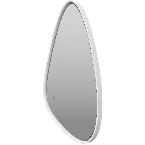 Зеркало с подсветкой Brevita Venus 60 см белое VEN-Var-060-white (детальная фотография), современные, hi-tech