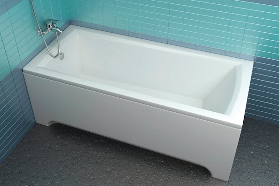 Ванна акриловая Ravak Domino Plus 170х75 см белая C631R00000 (детальная фотография), акриловые
