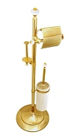 Стойка для ванной Boheme Hermitage золото