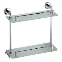 Полочка для ванной Bemeta Omega стеклянная