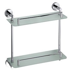 Полочка для ванной Bemeta Omega стеклянная