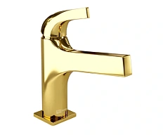 Смеситель для раковины WasserKRAFT Sauer золото