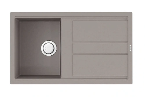 Мойка для кухни Omoikiri Kitagawa 86-GR 86 см Leningrad Grey - фото 3
