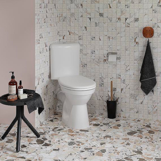 Унитаз компакт VitrA Arkitekt с сиденьем микролифт 9754B003-7201 (детальная фотография), напольные, угловые